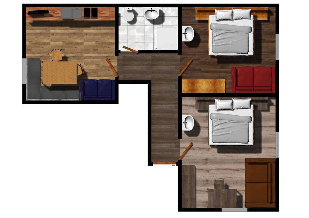 Moeslehof Apartment Kauns Ruang foto